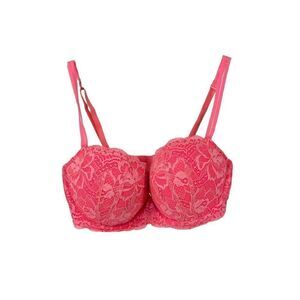 Victorias Secret PINK Date Push Up Bra Size 32DD Lace Underwire Convertible Bra